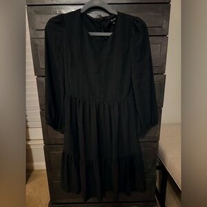 Madewell Black Midi Dress Size 00